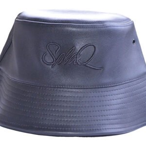 splaq leather bucket